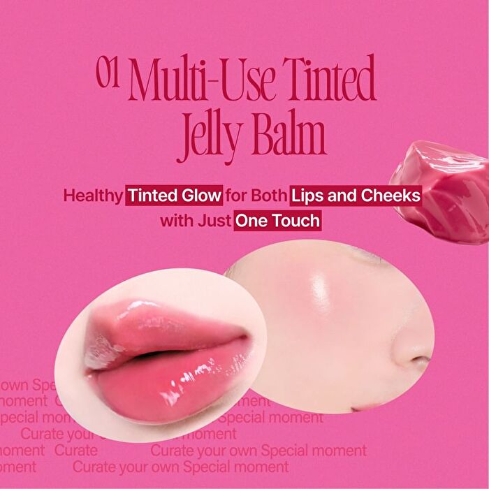 Fwee Lip & Cheek Glowy Jelly Pot Jr01 Squeezed 4g