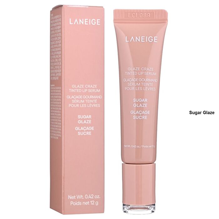 Laneige Glaze Craze Tinted Lip Serum - # Peach Glaze 12g