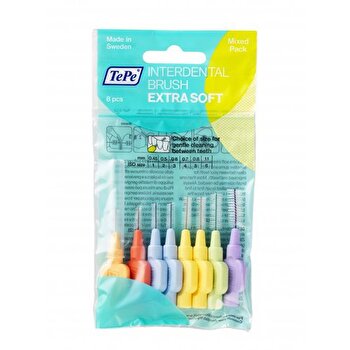 TePe Soft Interdental Brushes Exrate 8 Pieces