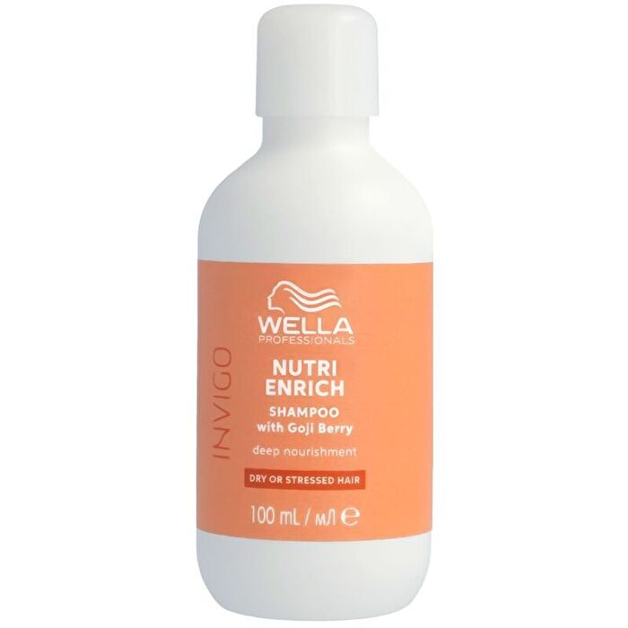 Wella Professional Nourishing Shampoo For Dry And Damaged Hair Invigo Nutri- Enrich (deep Nourishing Shampoo) 500ml