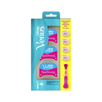 Gillette Venus Breeze Women's Shaver & 4 Heads
