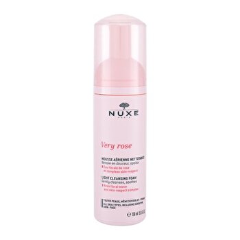 Nuxe Very Rose Light Cleansing Foam - Gentle Cleansing Foam 150ml