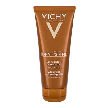 Vichy Ideal Soleil Moisturizing Self-tanning Milk - Moisturizing Self-tanning Milk For Face And Body 100ml