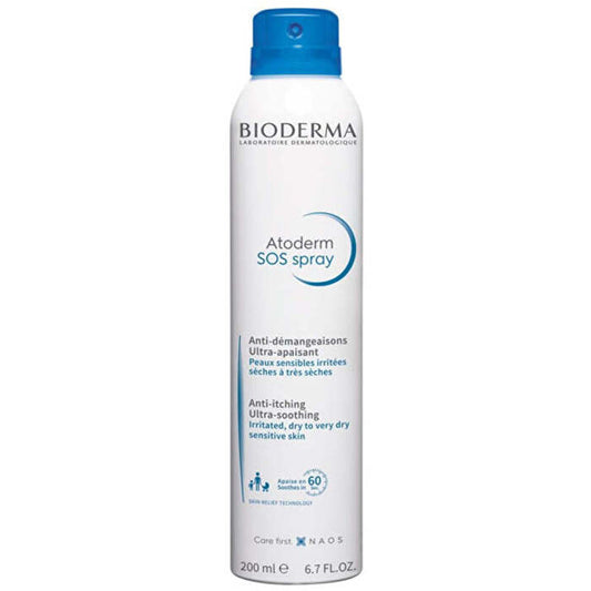 Bioderma Atoderm Sos Spray - An Itchy Soothing Spray 200ml
