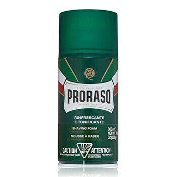 Proraso Green Shaving Foam - Refreshing Shaving Foam With Eucalyptus 50ml