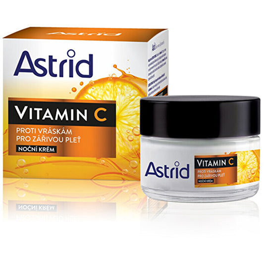 Astrid Anti-wrinkle Night Cream For Radiant Skin With Vitamin C 50ml