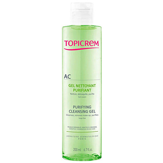 Topicrem Ac Purifying Cleansing Gel (oily And Sensitive Skin) - Cleansing Gel 400ml