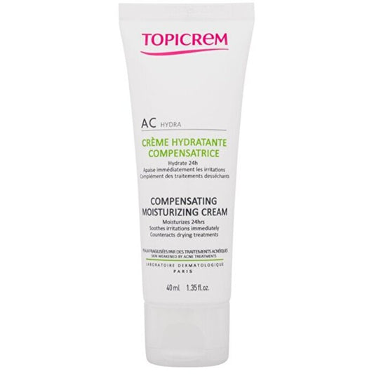Topicrem Ac Hydra Compensating Moisturizing Cream (oily And Acne-prone Skin) - Moisturizing Cream 40ml