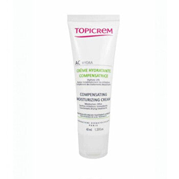 Topicrem Ac Hydra Compensating Moisturizing Cream (oily And Acne-prone Skin) - Moisturizing Cream 40ml