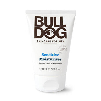 Bulldog Sensitive Moisturiser - Moisturizing Cream For Men For Sensitive Skin 100ml