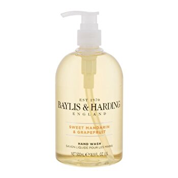 Baylis & Harding Hand Wash Sweet Mandarin & Grapefruit - Liquid Hand Soap 500ml