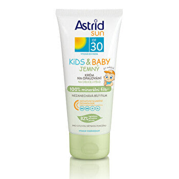 Astrid Sun Of 30 Kids & Baby - Gentle Sunscreen For Children 100% Mineral Filter 100ml