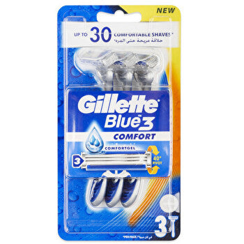 Gillette Blue 3 Comfort - Ready Razors 12.0ks