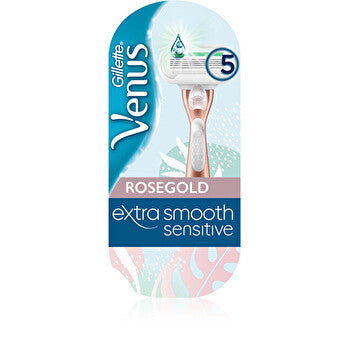 Gillette Venus Extra Smooth Sensitive Rose Gold - Shaver & 1 Head