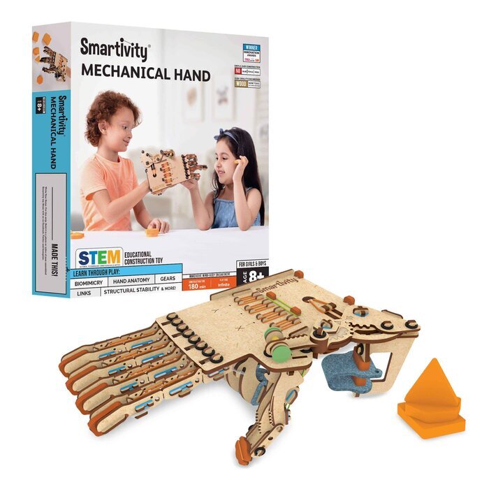 Smartivity DIY Mechanical Hand Fixed Size