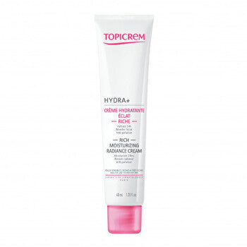 Topicrem Hydra+ Rich Moisturizing Radiance Cream (sensitive And Dry Skin) 40ml