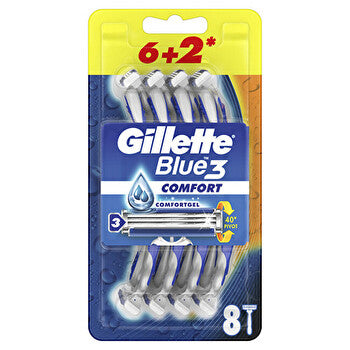 Gillette Blue3 Comfort ( 6 & 2 Pcs )