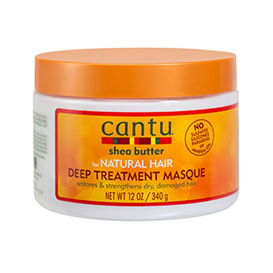 Cantu Shea Butter Deep Tretment Masque - Posilující Maska Pro Velmi Suche A Poškozene Vlasy 340ml