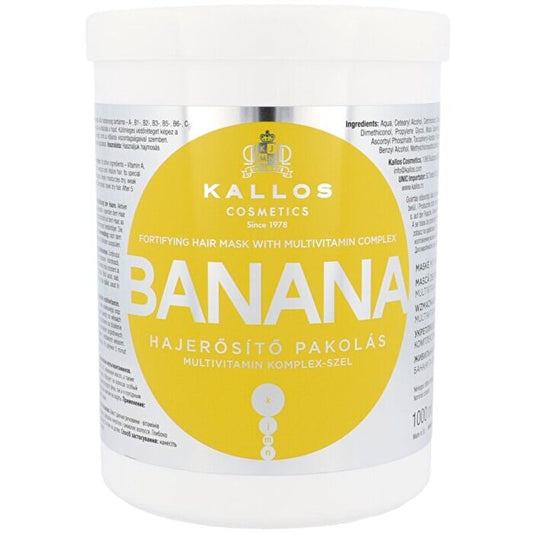 Kallos Banana Fortifying Hair Mask 500ml