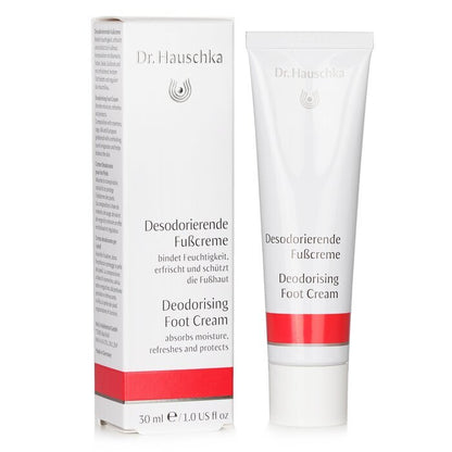 Dr. Hauschka Deodorising Foot Cream Absorbs Moisture Refreshes And Protects 30ml