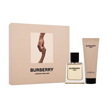 Burberry Hero Gift Set Eau De Toilette 50ml And Shower Gel 75ml 50ml