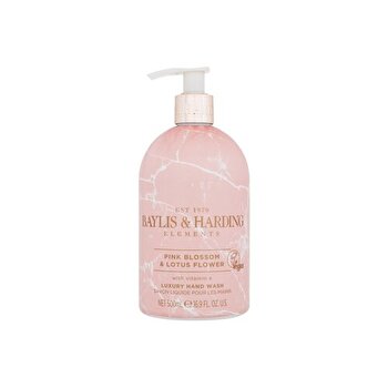 Baylis & Harding Elements Pink Blossom & Lotus Flower ( Růžove Květy A Lotus ) - Vyživující Tekute Mýdlo Na Ruce 500ml