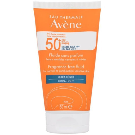 Avène Sun Fragrance-free Fluid Ultra-light Spf50+ (sensitive Normal And Combination Skin) 50ml