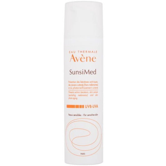 Avène Sun Sunsimed Cream Spf50+ - Ochranný Krem Pro Pokožku Přecitlivělou Na Slunce 80ml