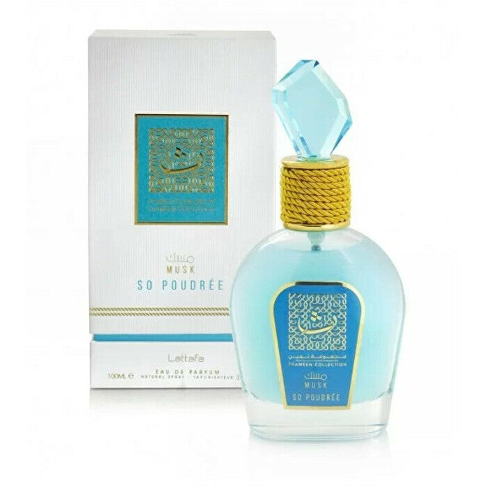 Lattafa Perfumes With Poudree Musk Eau De Parfum 100ml