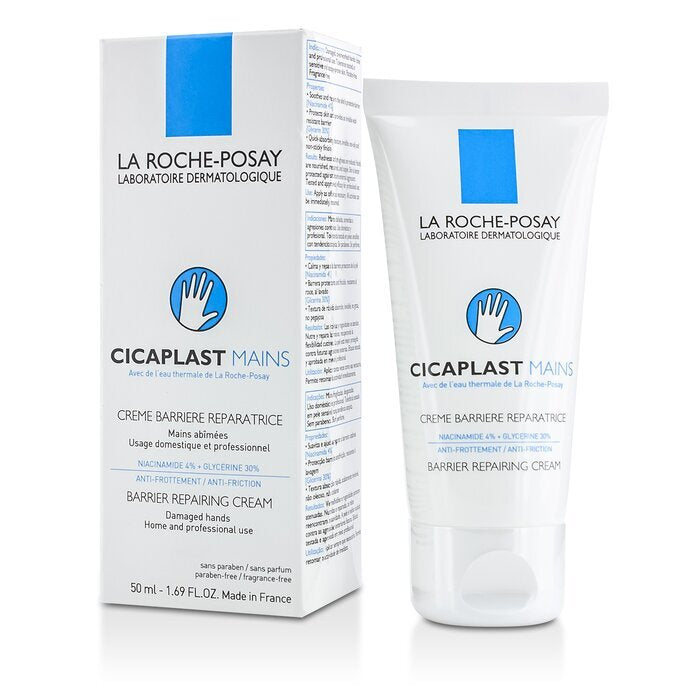 Lrp Cicaplast Mains Barrier Repairing Cream Damaged Hands 50ml