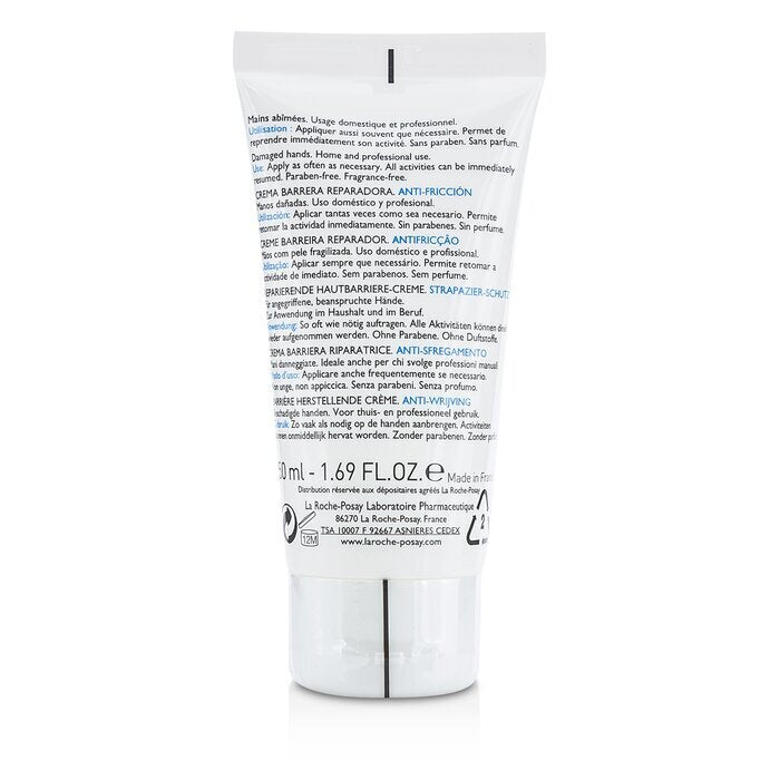Lrp Cicaplast Mains Barrier Repairing Cream Damaged Hands 50ml