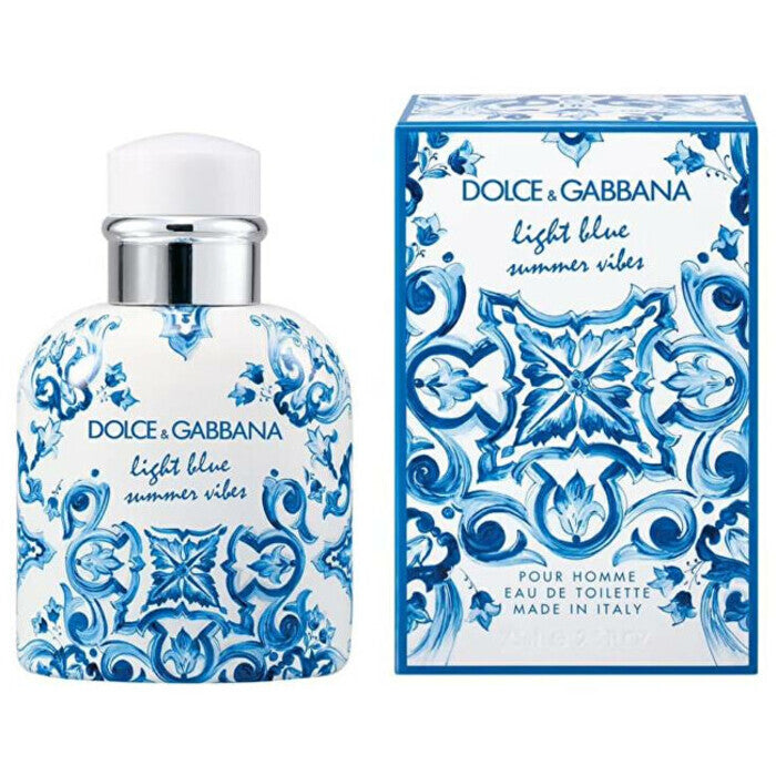 Dolce Gabbana Light Blue Summer Vibes Pour Homme Eau De Toilette 125ml