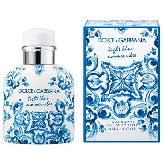 Dolce Gabbana Light Blue Summer Vibes Pour Homme Eau De Toilette 125ml