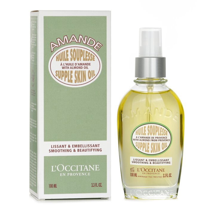 L'Occitane Almond Supple Skin Oil - Smoothing & Beautifying (Random Packaging) 100ml/3.4oz