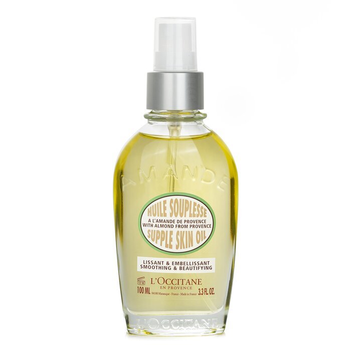 L'Occitane Almond Supple Skin Oil - Smoothing & Beautifying (Random Packaging) 100ml/3.4oz
