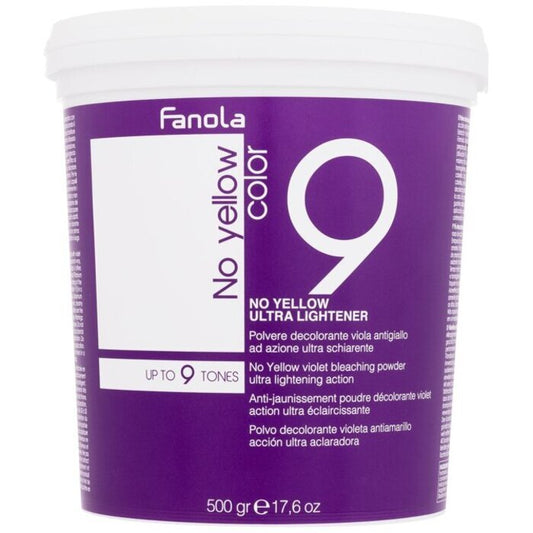 Fanola No Yellow Color 9 Ultra Lightener 500.0g