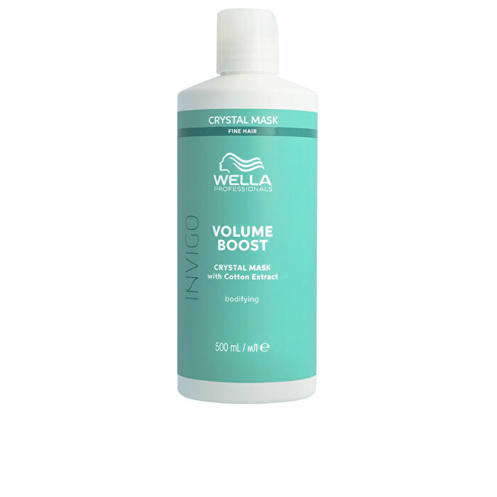 Wella Invigo Volume Boost Crystal Mask With Cotton Extract Fine Hair 500ml