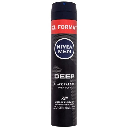 Nivea Men Deep Black Carbon 48h Antiperspirant 200ml
