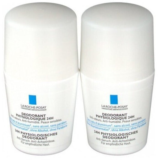 La Roche-Posay 24h Physiological Deodorant Duo 50ml