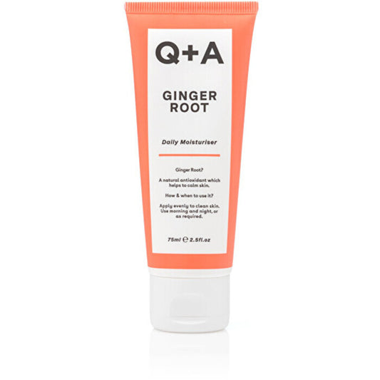 Q+A Daily Moisturizer - Hydrata?ní Ple?ový Zázvorový Krem 75ml