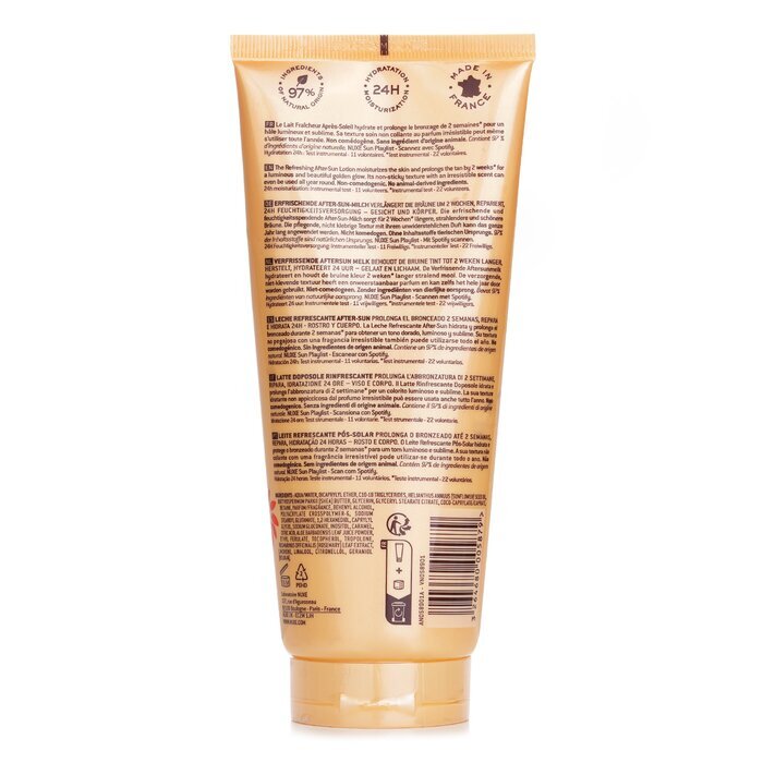 Nuxe Sun Refreshing After-sun Lotion Face And Body 200ml