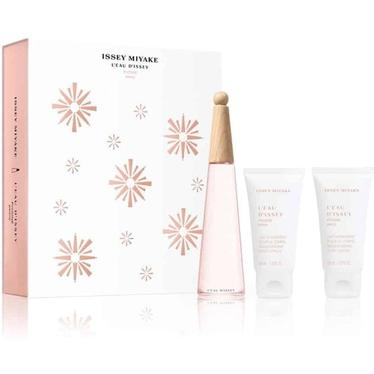 Issey Miyake L´eau D´issey Pivoine Gift Set Eau De Toilette 50ml And Body Lotion 2x 50ml 50ml