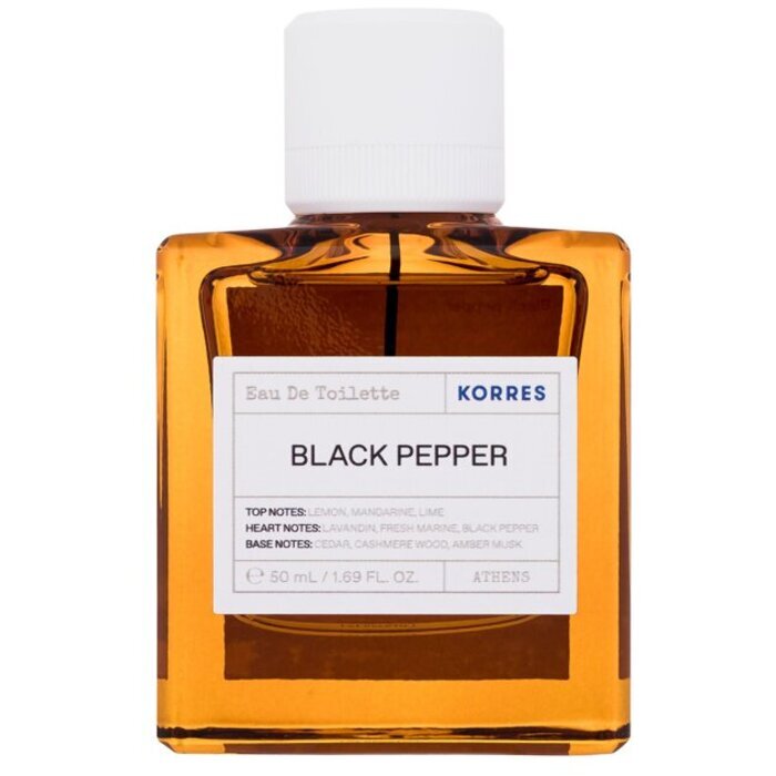 Korres Black Pepper Eau De Toilette 50ml