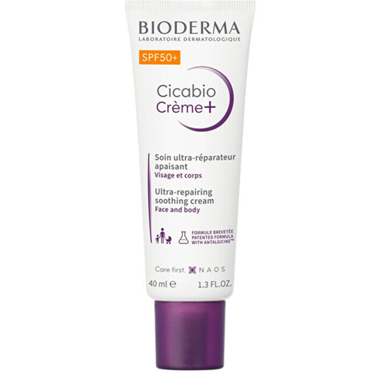 Bioderma Cicabio Creme+ Ultra-repairing Soothing Cream Spf 50 40ml