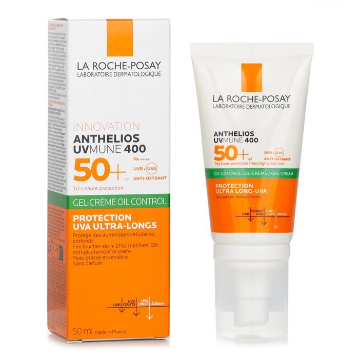 Lrp Anthelios Uvmune 400 Oil Control Gel-cream Spf50+ Anti-briliance 50ml