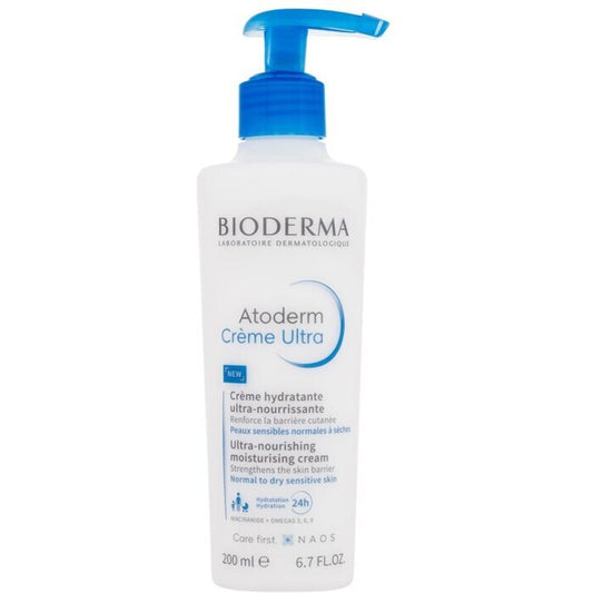 Bioderma Atoderm Creme Ultra Ultra-nourishing Moisturizing Cream With A Pump 200ml