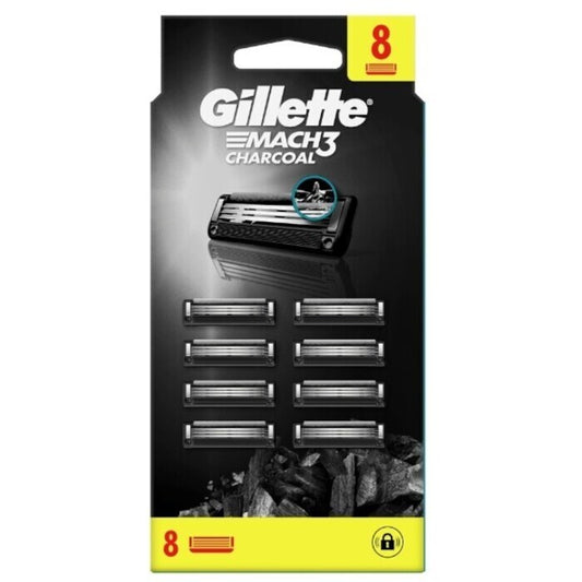 Gillette Mach3 Charcoal 8.0ks