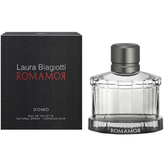 Laura Biagiotti Romamor Uomo Man Eau De Toilette 125ml TESTER