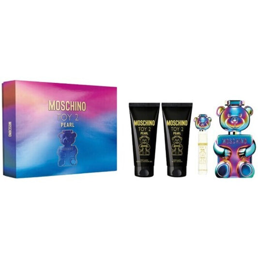 Moschino Toy 2 Pearl Gift Set Eau De Parfum 100ml Body Lotion 100ml Shower Gel 100ml And Miniature Eau De Parfum 10ml 100ml