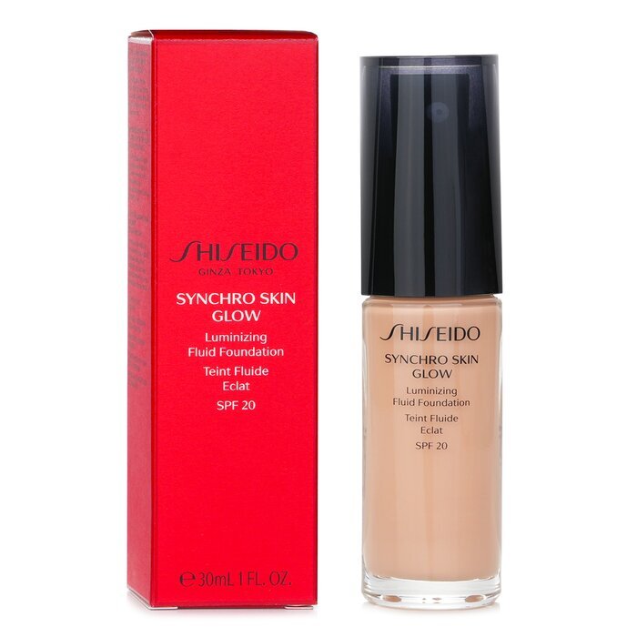 Shiseido Synchro Skin Glow Luminizing Fluid Foundation SPF 20 - # Rose 3 30ml/1oz